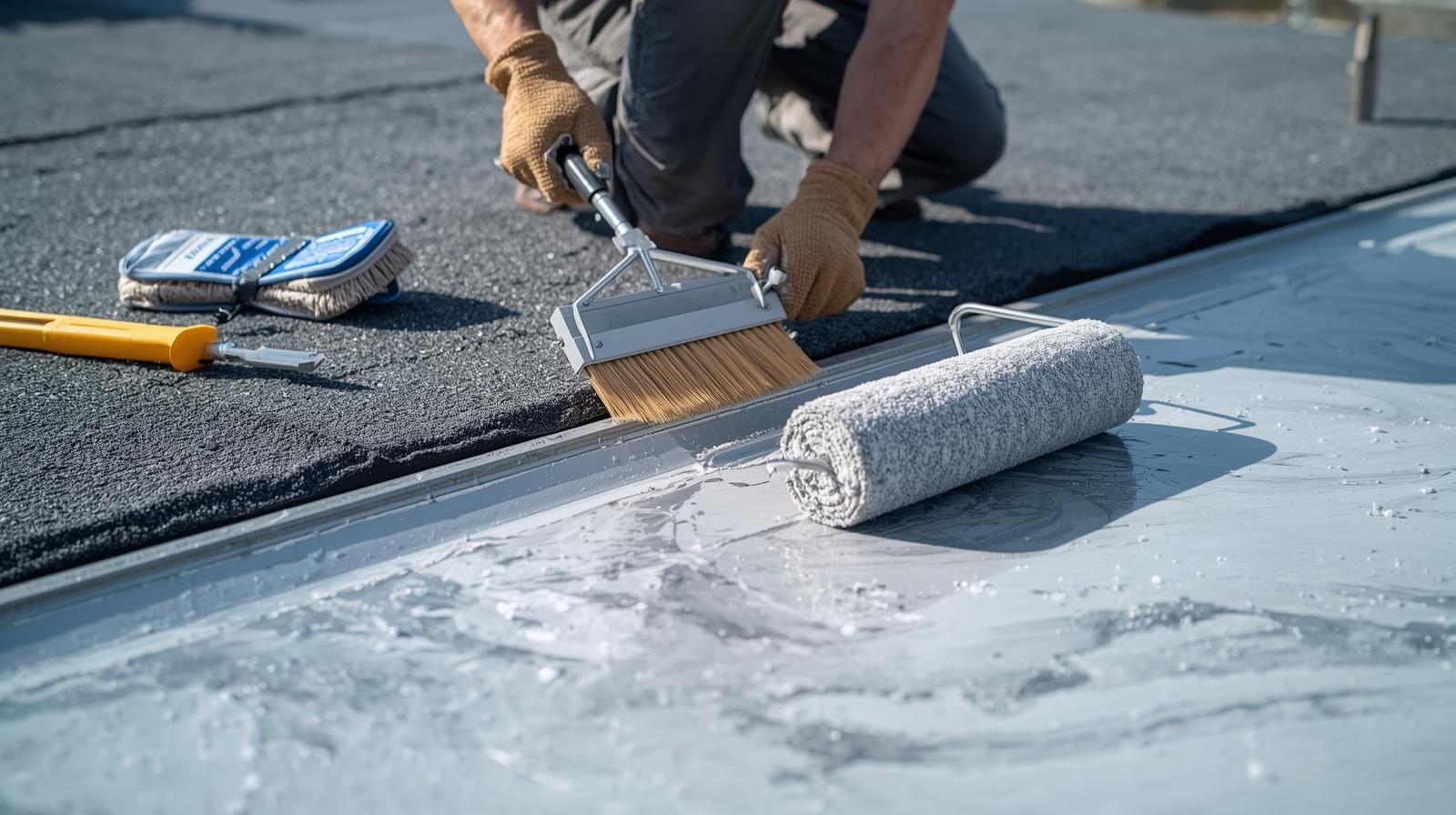 Flat roof maintenance