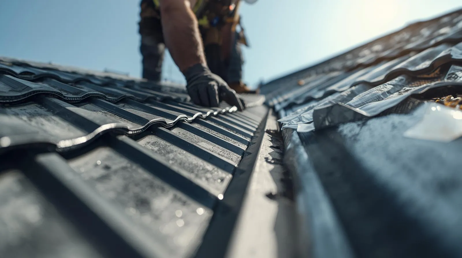 Metal roof replacement