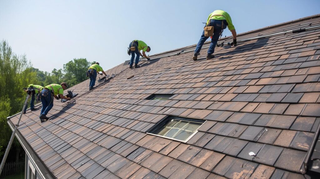 Residential roof replacement