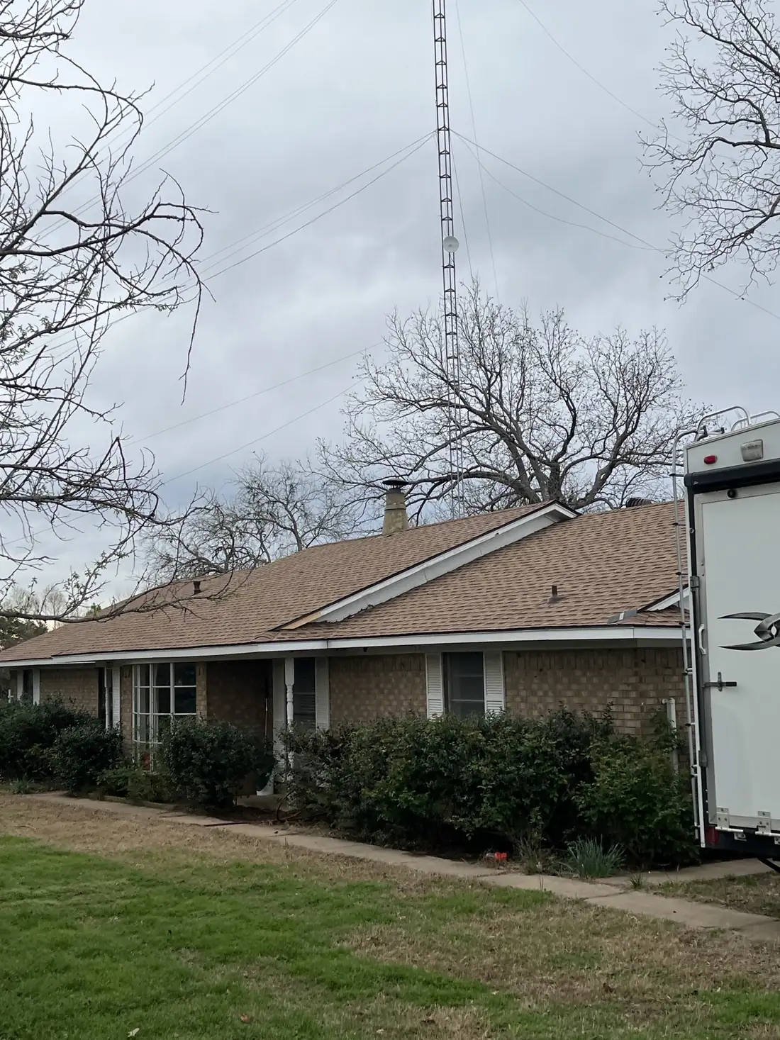 GAF Timberline HDZ Shingles and a U-Panel Metal Porch Roof in Denison, TX - Lankford Roofing